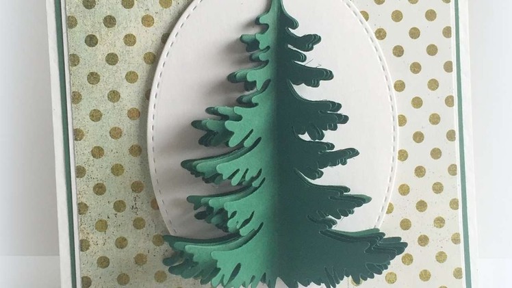 How To Make A Dimensional Christmas Tree Card - DIY Crafts Tutorial - Guidecentral