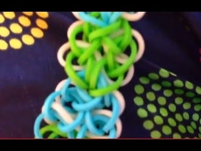 How to make a rainbow loom butterfly blossom bracelet