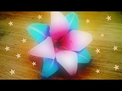 Oigami Lily Easy Folding Instructions : : DIY PAPER CRAFTS