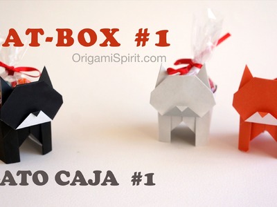 Origami Cat-Box #1 :: Gato Caja