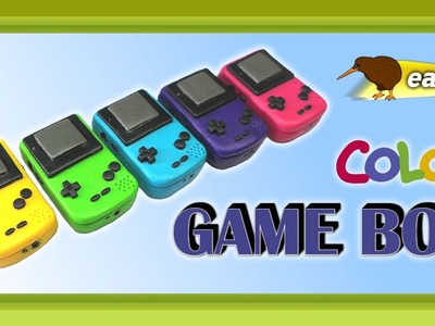 Polymer Clay Fimo - mini Game Boy Color - easy Tutorial