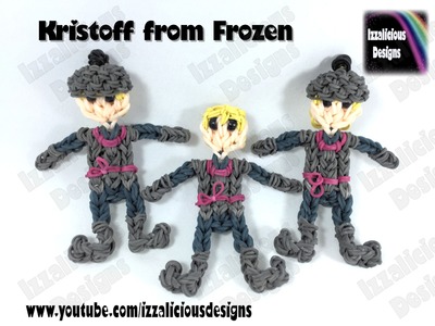Rainbow Loom - Kristoff from Frozen Action Figure.Charm.Doll