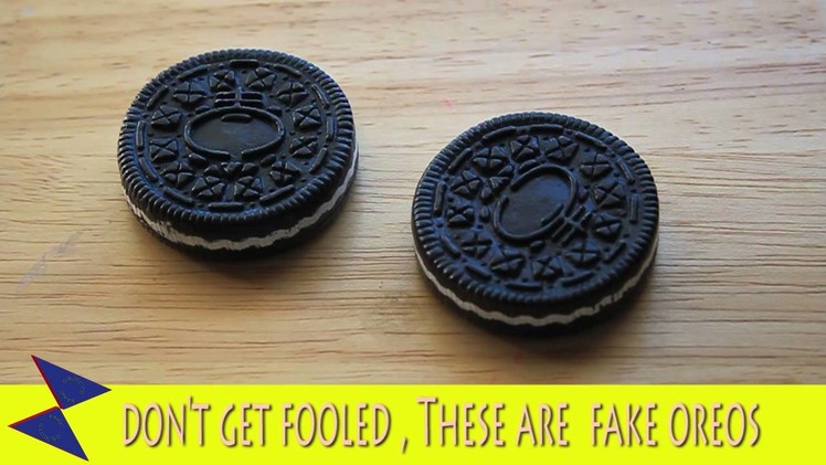 These Are  Fake Oreo Cookies