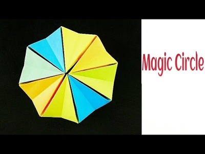 Action Fun Toy Origami - Paper "Magic Circle "