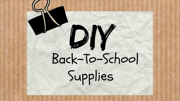 DIY Back-To-School Supplies (Coolpencilcase) | Owlbeteen