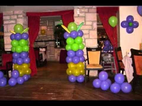 DIY Balloon decoration for birthday party
