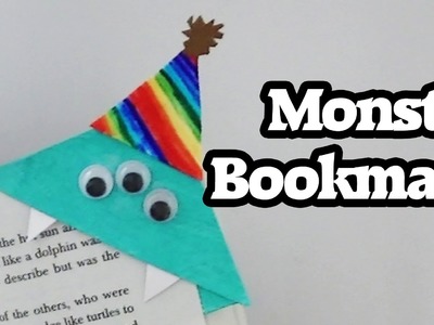 DIY: (Birthday) Monster Bookmark