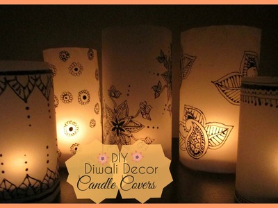 DIY candle covers