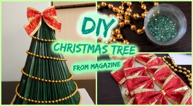 DIY- Christmas Tree From Magazine