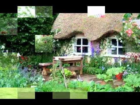 DIY Decorating ideas for English cottage garden