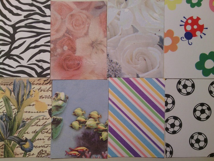DIY EASY Cardstock, Pocket Letters & Artist Trading Cards