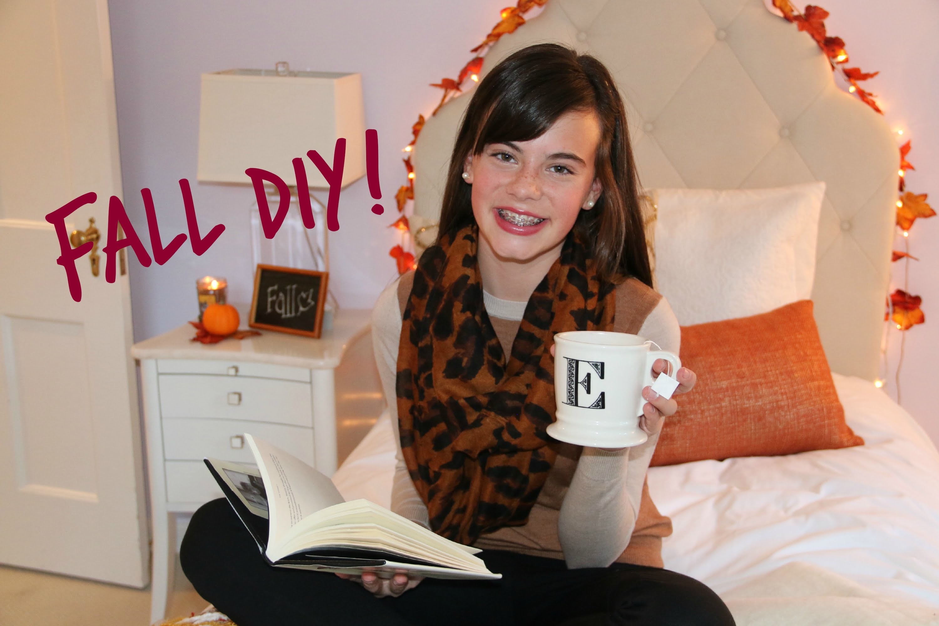 DIY Fall Room Decor, Sweet Treat, & Easy Ways To Cozy Up Your Room!