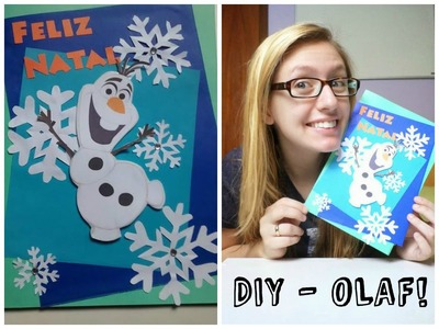 DIY - Olaf Christmas Card