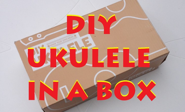 DIY UKULELE IN A BOX REVIEW, urban outfitters kit home built
