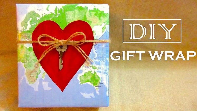 DIY Valentine Gift Wrap