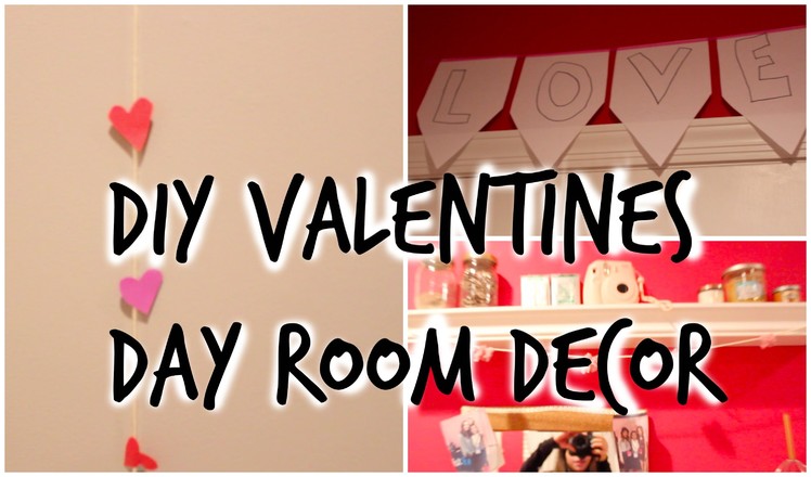 DIY Valentines Day Room Decor ♡