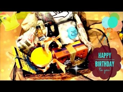 Father's Day.Birthday Gift Ideas, DIY Gift Basket
