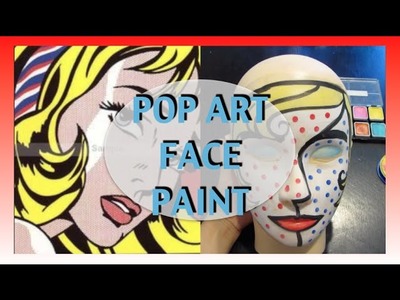 Halloween Edition 2014 - DIY Pop Art Face Paint | Brittnissx3