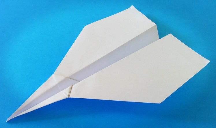How to Fold the Carmel D. Morris Skyray Paper Plane