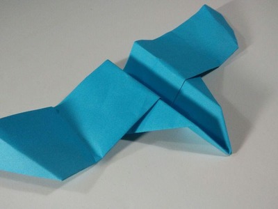 How to make a paper plane -  Origami