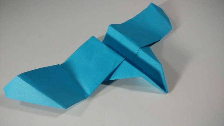 How to make a paper plane -  Origami