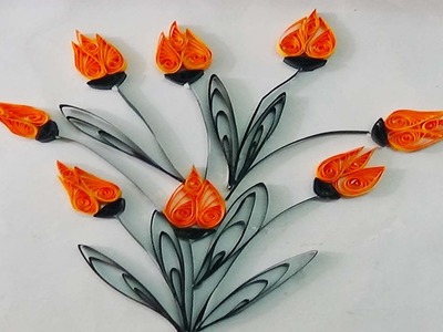How To Make A Paper Quilling Flower