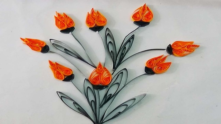 How To Make A Paper Quilling Flower