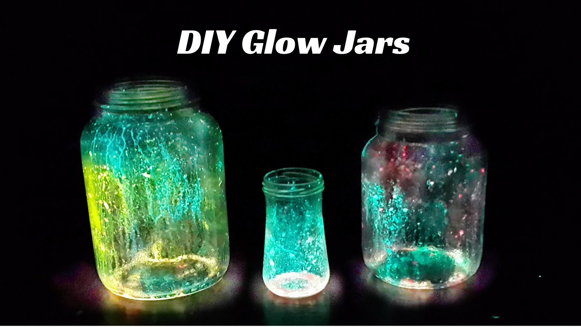 How to Make Glow Jars, DIY Christmas Decoration Ideas