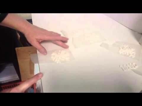 How to remove dried royal icing items from waxed paper for cake decorating