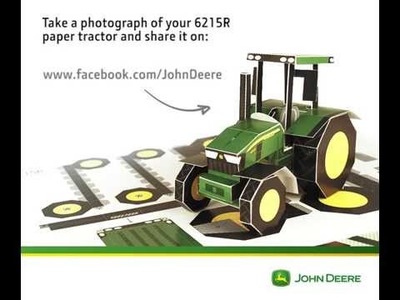 John Deere Paper Tractors video