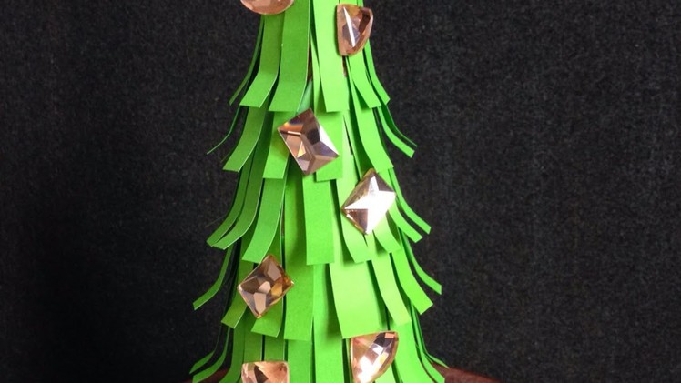 Make a Cute Fringed Christmas Tree Bottle - DIY Home - Guidecentral