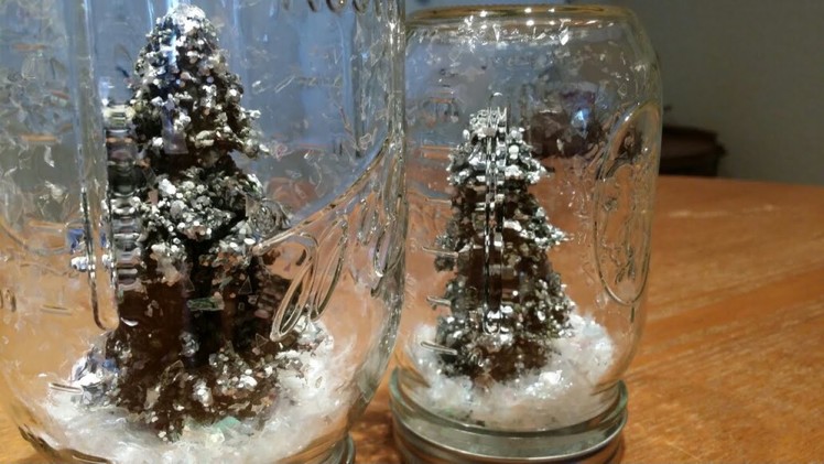 Make Cool Snow Globe Mason Jars - DIY Home - Guidecentral