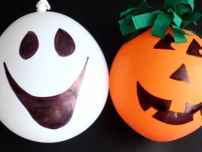Make Pumpkin and Ghost Balloons - DIY Home - Guidecentral