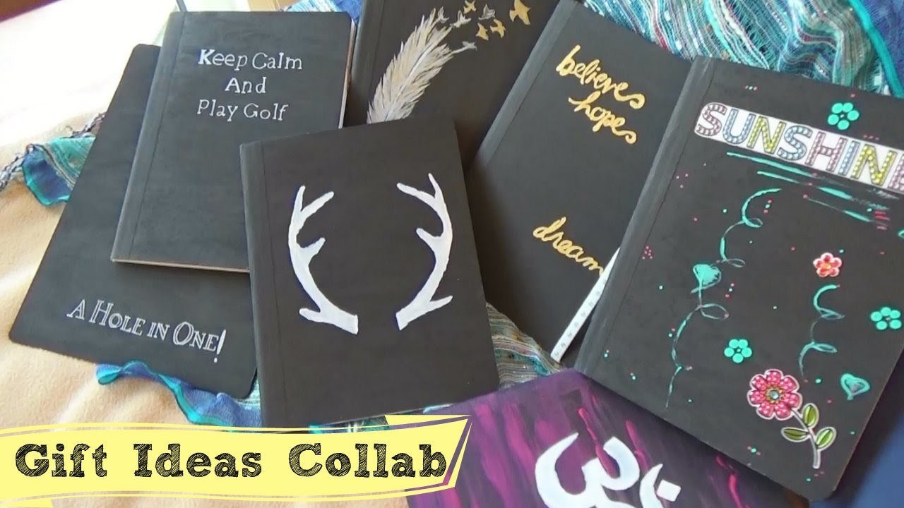 Mens Gift Ideas| Diy Fathers Day Gifts, Journal & DIY's, -Collab Tag Video