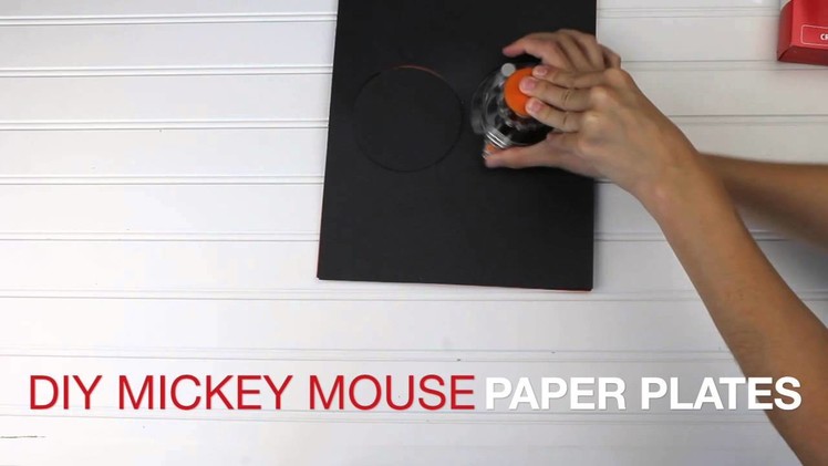 Mickey Mouse Paper Plates