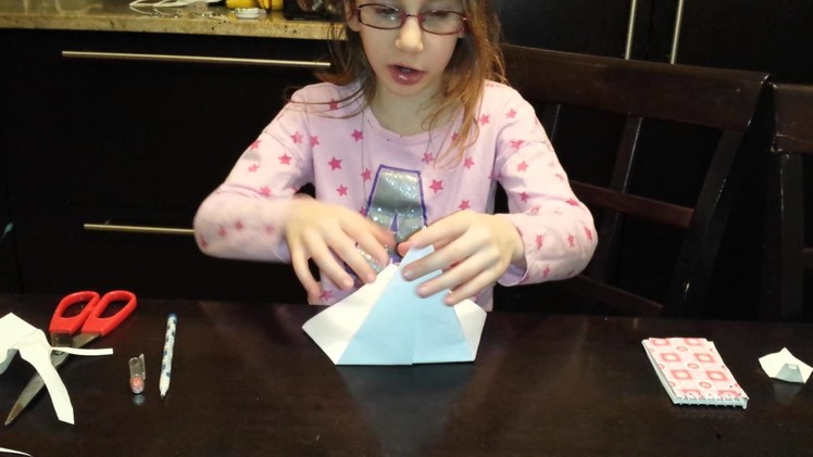 Paper swan for kids