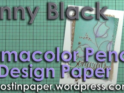 Prismacolor Pencils direct to Design Paper!