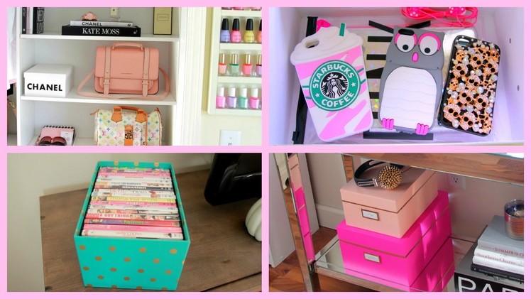 Storage & Organization Ideas + DIY Chanel Box