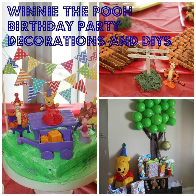 Winnie the Pooh Birthday Party* DIY+ChitChat+Q&A