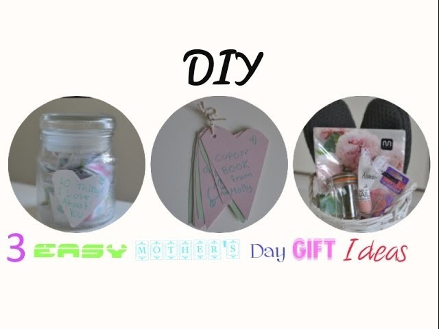 ❥ 3 Easy Mother's Day Gift Ideas | DIY
