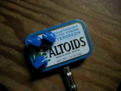 Altoids synth Atari Punk Console with filter.