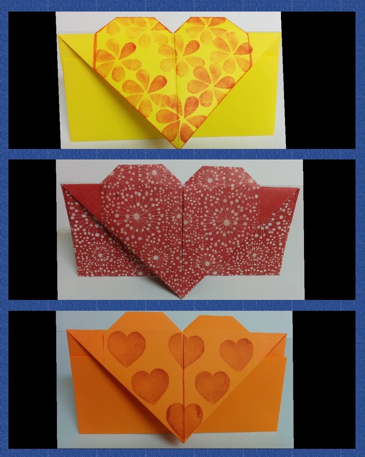 Art and Craft: How to make Heart Envelope