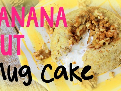 Banana Nut Mug Cake | CHEAP CLEAN EATS