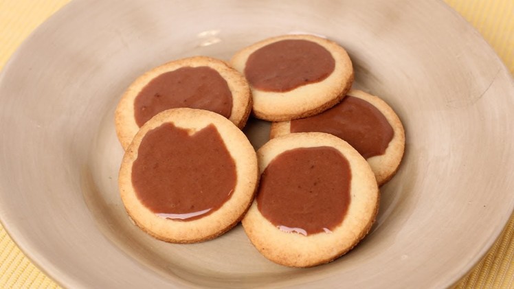 Butter Cookies with Chocolate Glaze Recipe - Laura Vitale - Laura in the Kitchen Episode 455