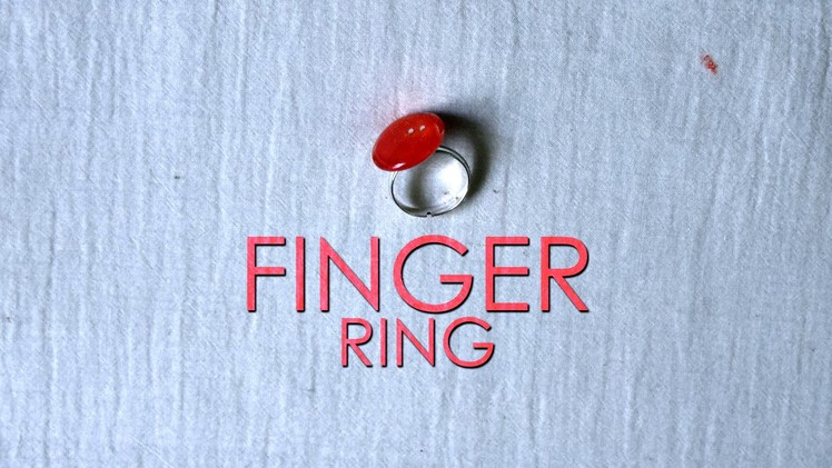 DIY Finger Ring | Ring Designs | Simple Handmade Finger Rings