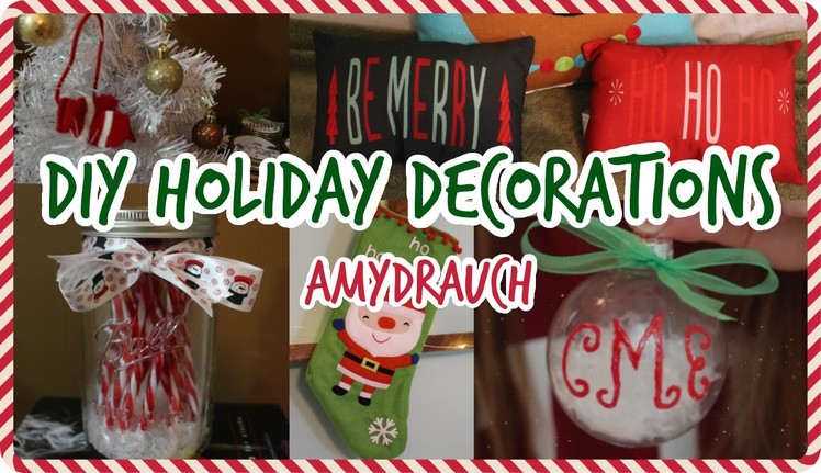 ❄ DIY HOLIDAY DECOR | collab with laurensvanityy ❄