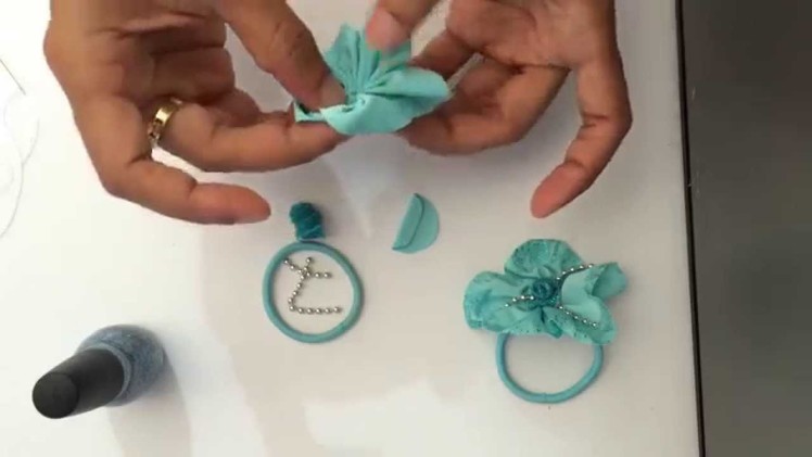 DIY: How to make a Frozen movie inspired fabric flower for Elsa
