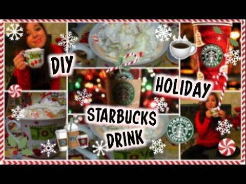 DIY Starbucks Holiday Drink: White Peppermint Mocha