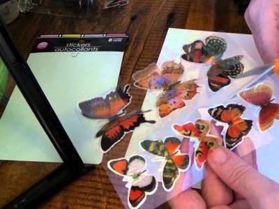 Dollar Tree Craft: Butterfly Specimen Display