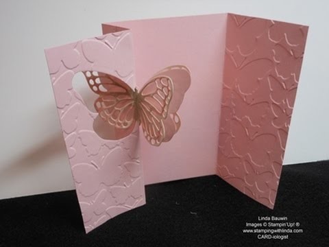 Flip Butterfly Card
